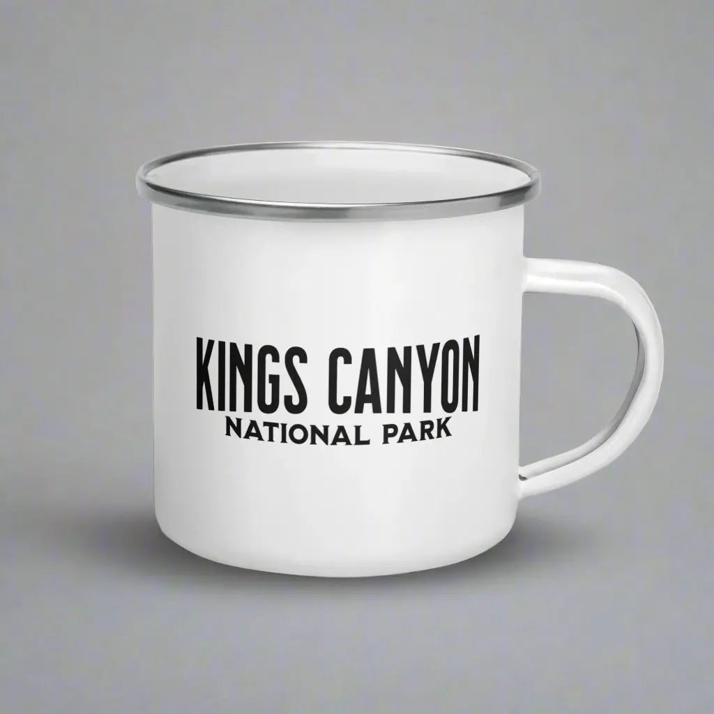 Kings Canyon National Park Durable Enamel Camp Mug