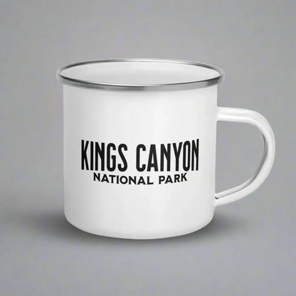 Kings Canyon National Park Durable Enamel Camp Mug