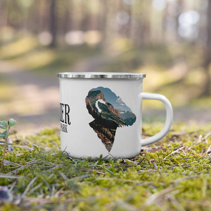 Glacier Big Horned Sheep National Park Camp Mug