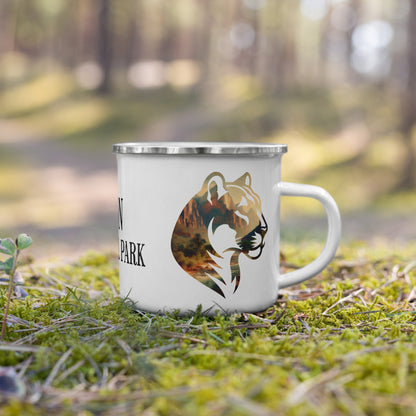 Zion National Park Mountain Lion Camp Mug