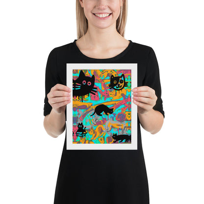 Only if you really LOVE CATS Framed Poster