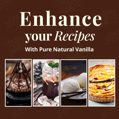 Grade A Vanilla Beans – Whole Vanilla Pods for Baking & Extract