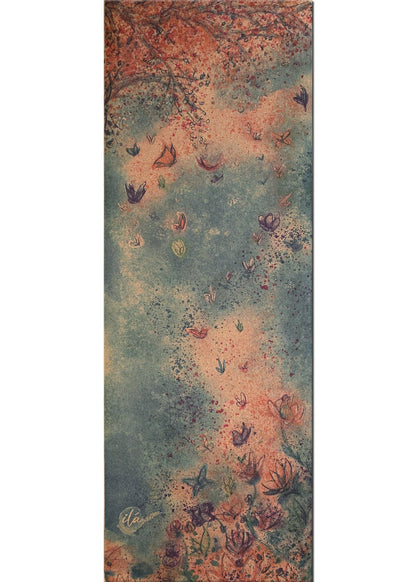 Essence of Spring Cork Yoga Mat