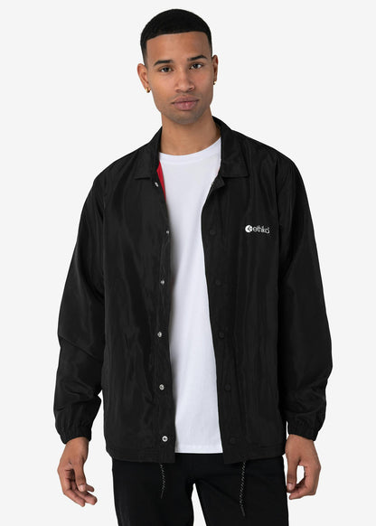 Black | Mens Coach Jacket