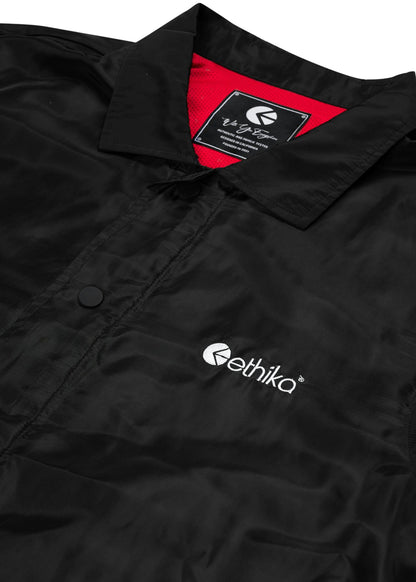 Black | Mens Coach Jacket