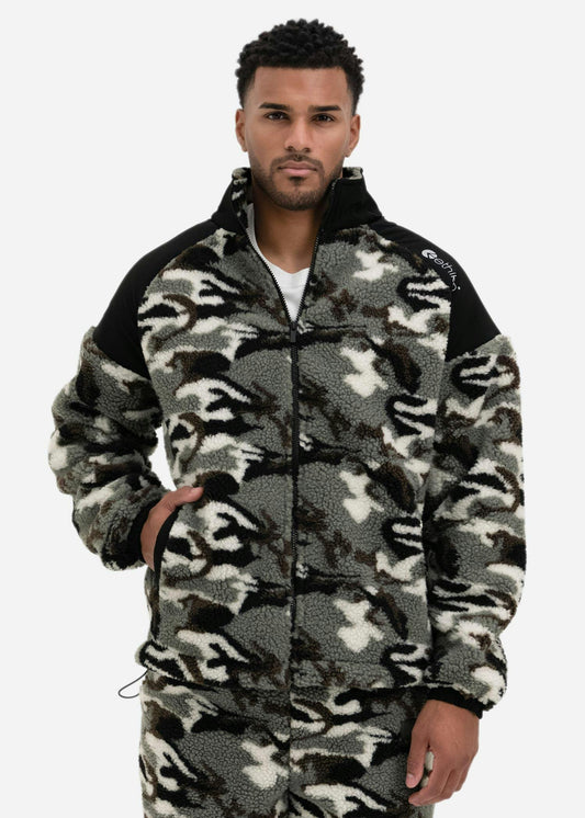 Cookie Camo | Mens Sherpa Jacket