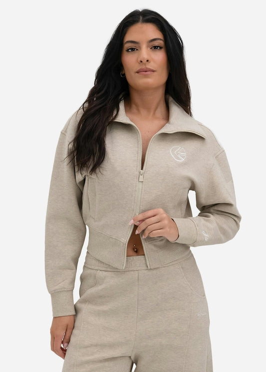 Balance Sandstone | Womens Zip Jacket