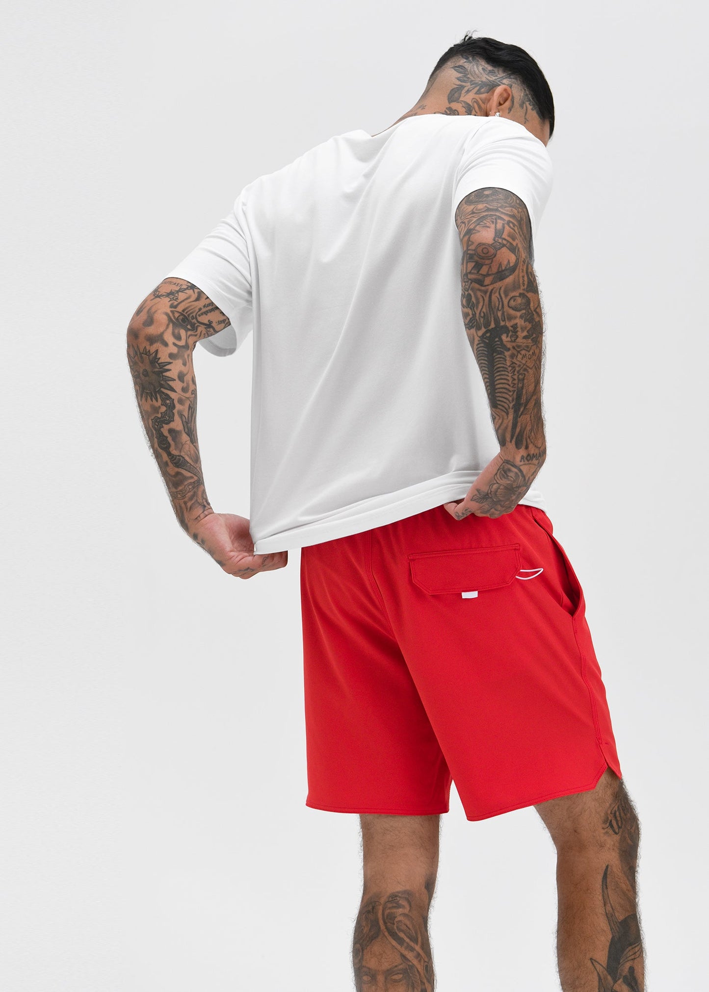 Americana Paisley - Red | Mens Swim Short