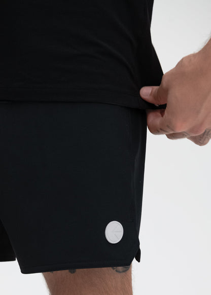 Apex Black | Mens Swim Short