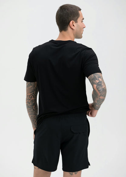 Apex Black | Mens Swim Short