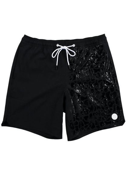 Apex Black | Mens Swim Short