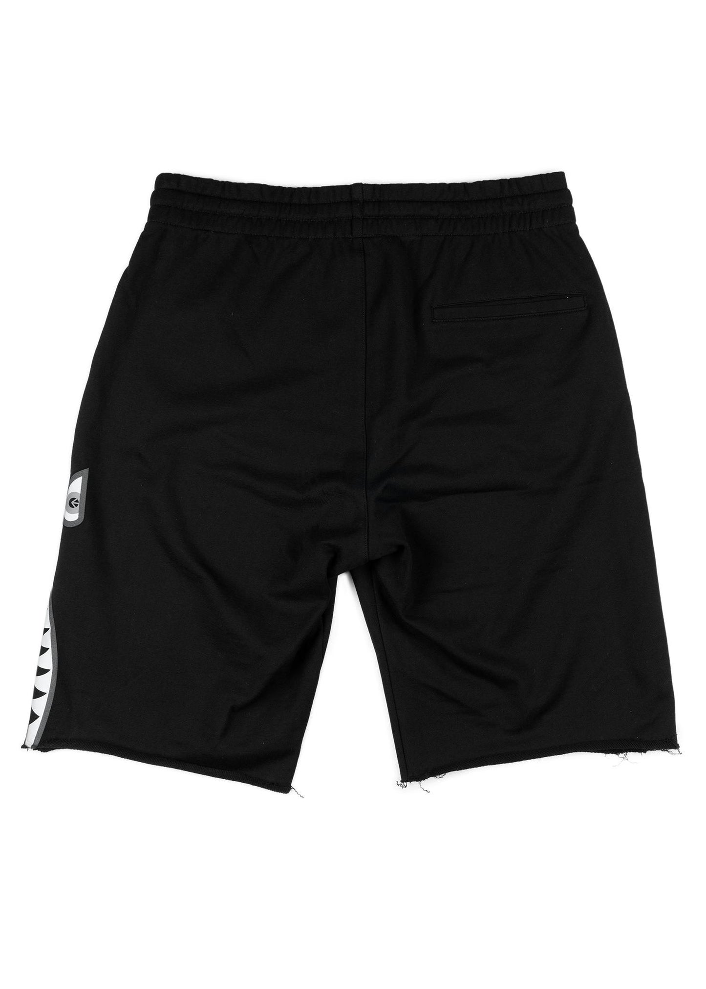 Bomber Black | Mens Raw Edge Short