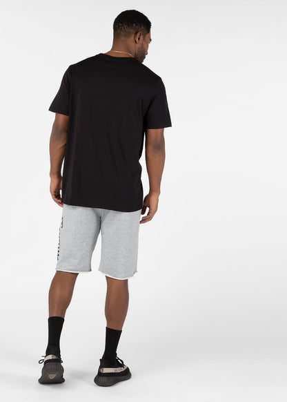 Bomber Heather | Mens Raw Edge Short