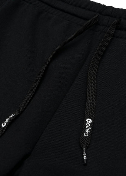 Black | Womens Raw Edge Short