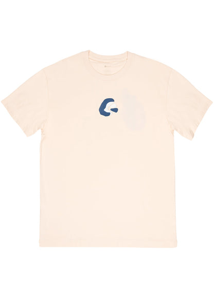 Bite Me Icon - Tan | Mens Graphic Tee