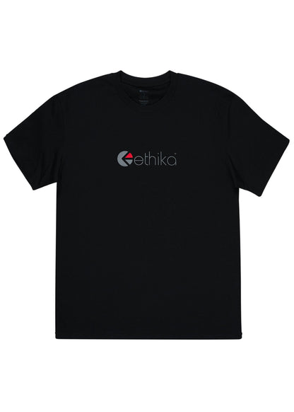 Ethika Logo - Black | Mens Graphic Tee