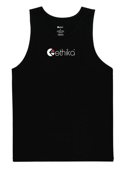 Ethika Logo - Black | Mens Tank Top
