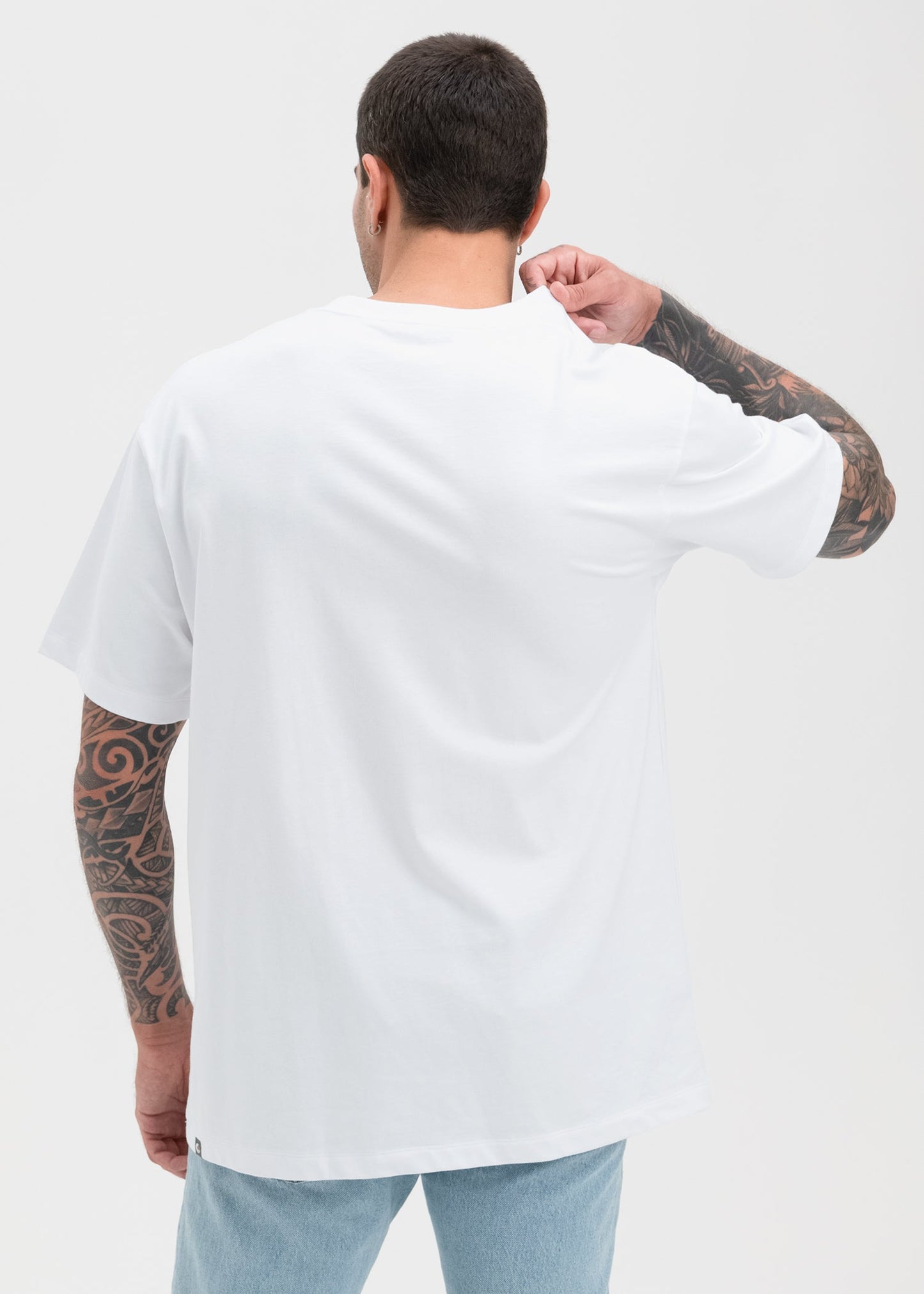 Ethika Logo - White | Mens Graphic Tee