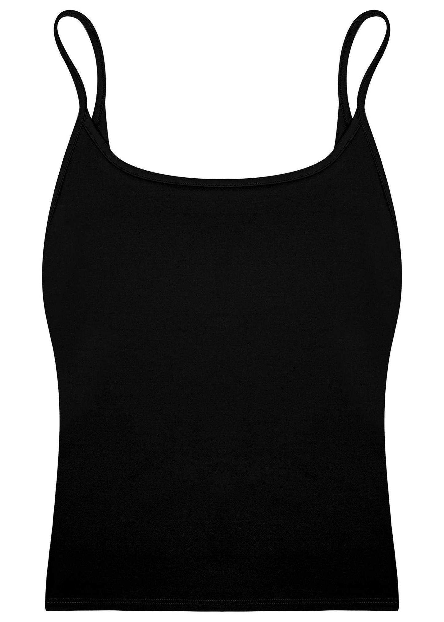 Black | Womens Contour Tank