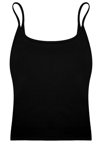 Black | Womens Contour Tank