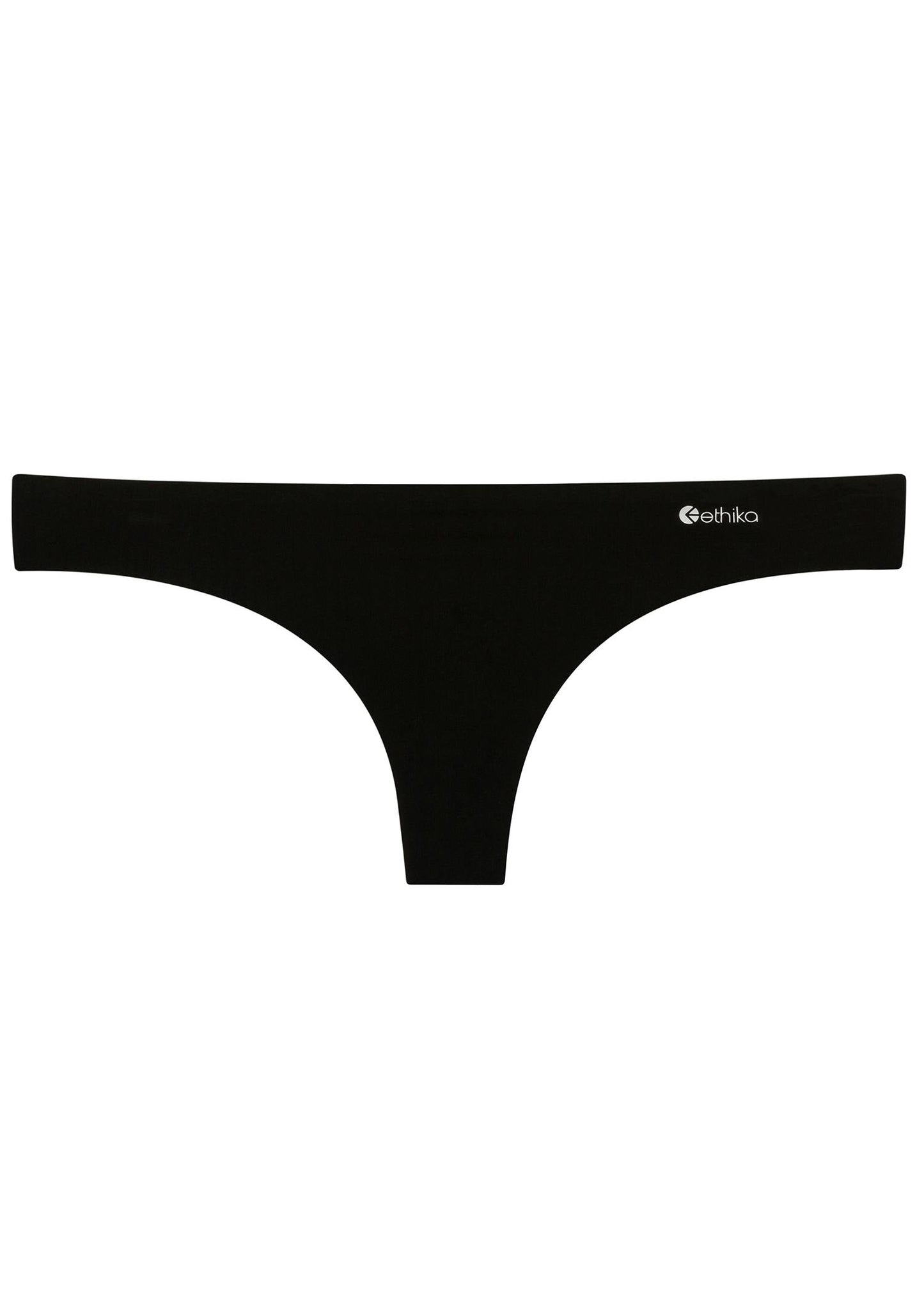 Black - Seamless - Black | Womens Seamless Thong