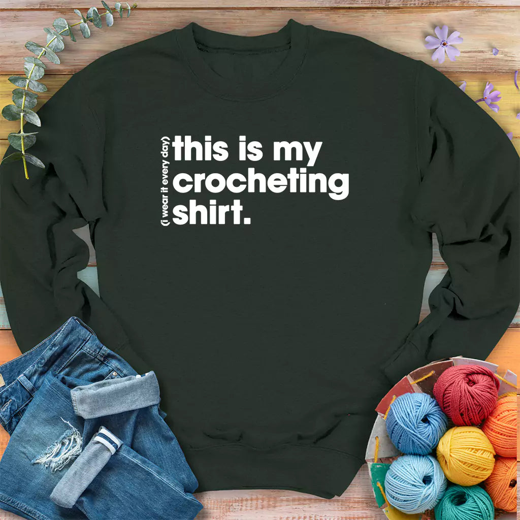 Everyday Crocheting Sweatshirt