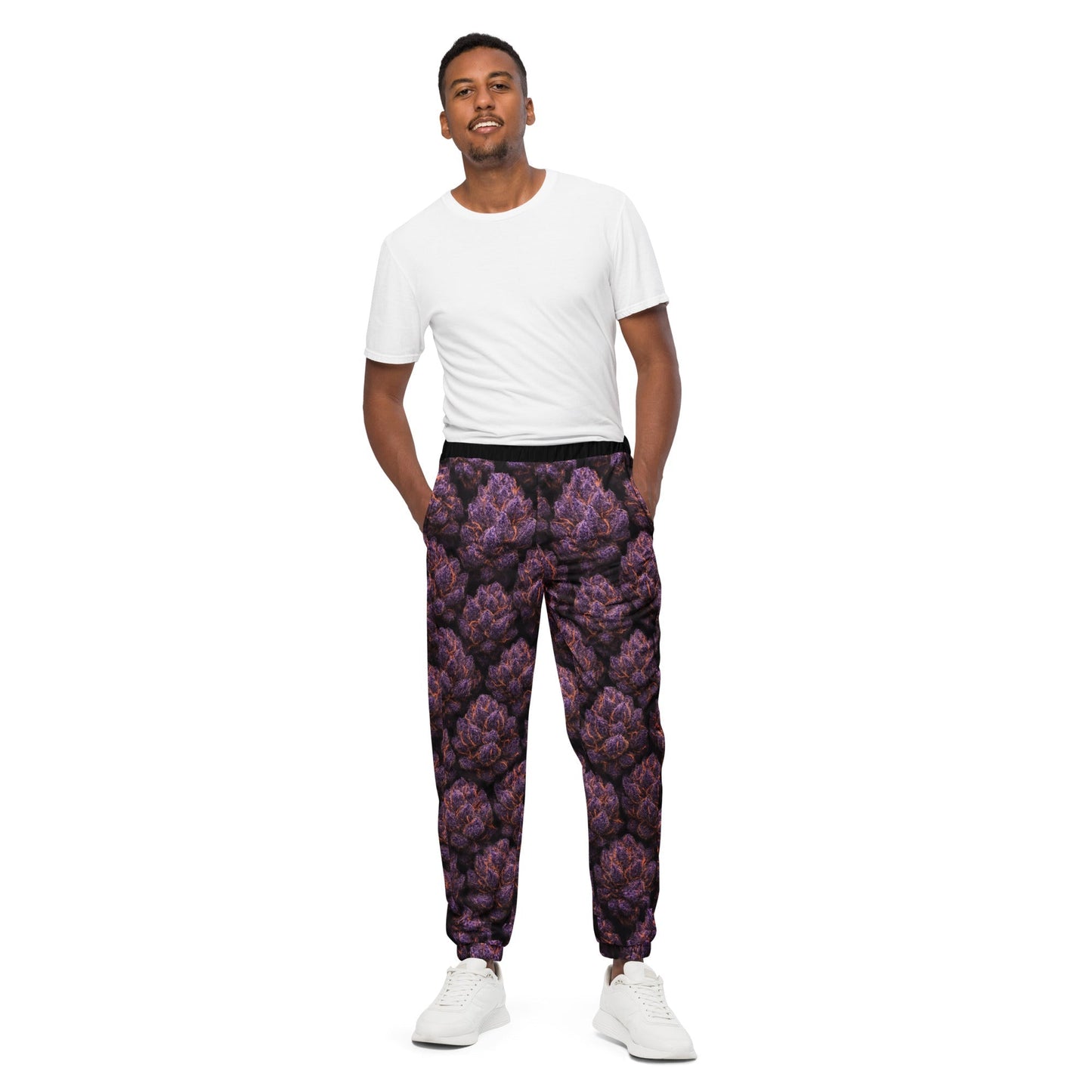 Everythings Purple Weed Unisex track pants