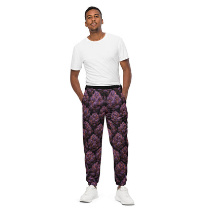 Everythings Purple Weed Unisex track pants