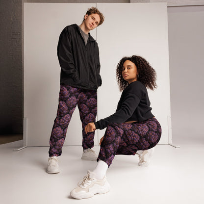 Everythings Purple Weed Unisex track pants