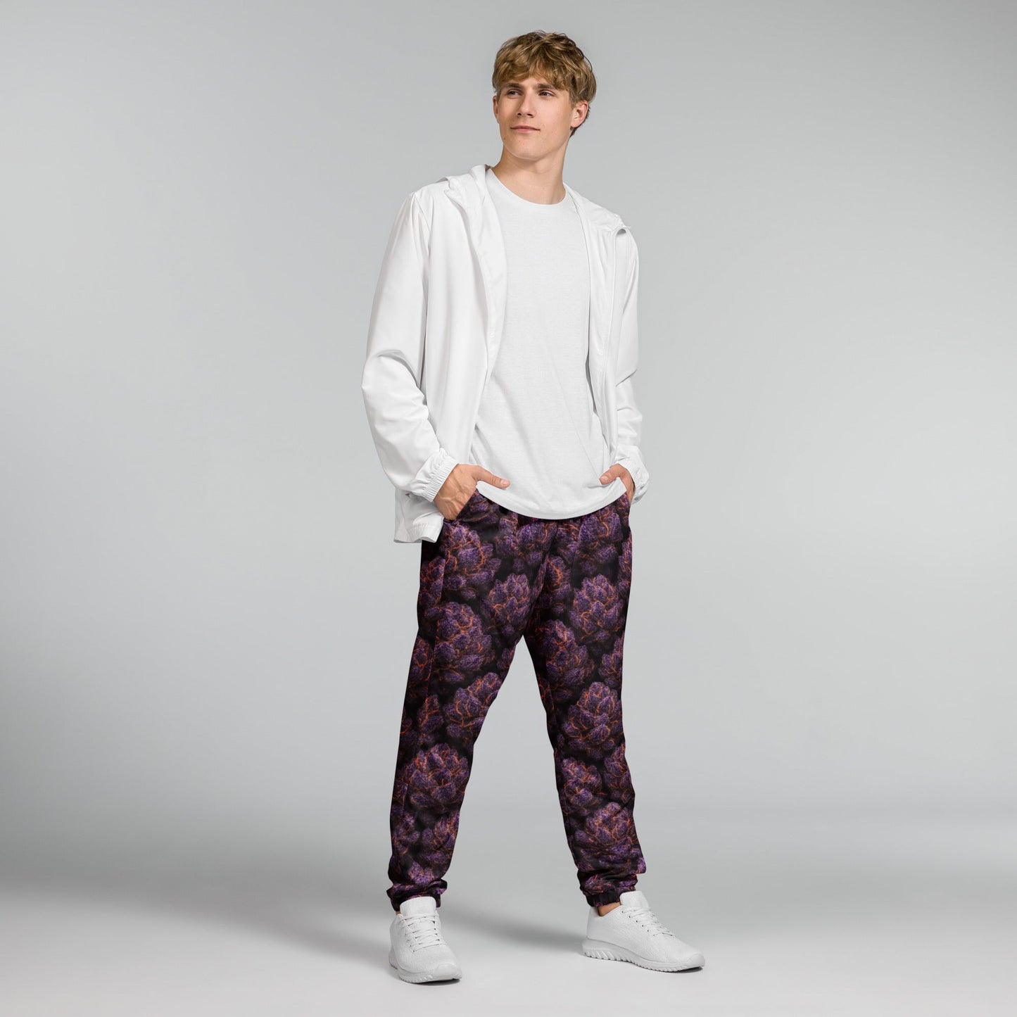 Everythings Purple Weed Unisex track pants