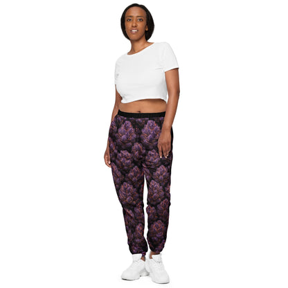 Everythings Purple Weed Unisex track pants