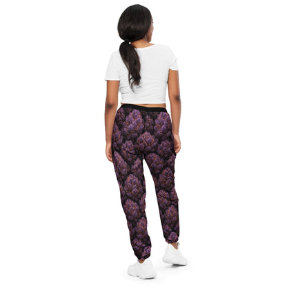 Everythings Purple Weed Unisex track pants