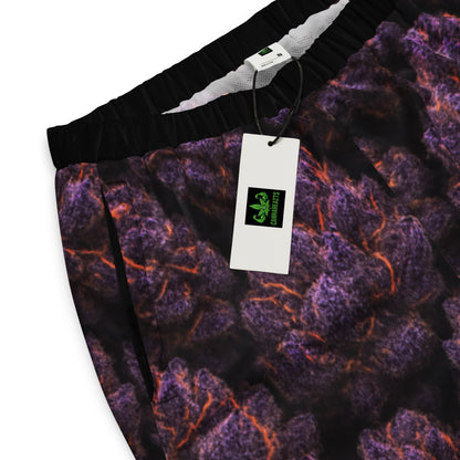 Everythings Purple Weed Unisex track pants