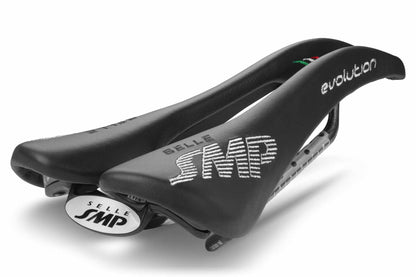 Selle SMP Evolution Saddle with Carbon Rails (Black)