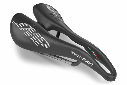 Selle SMP Evolution Saddle with Carbon Rails (Black)