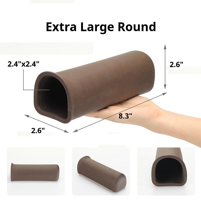 Terracotta Rounded Tunnel Caves