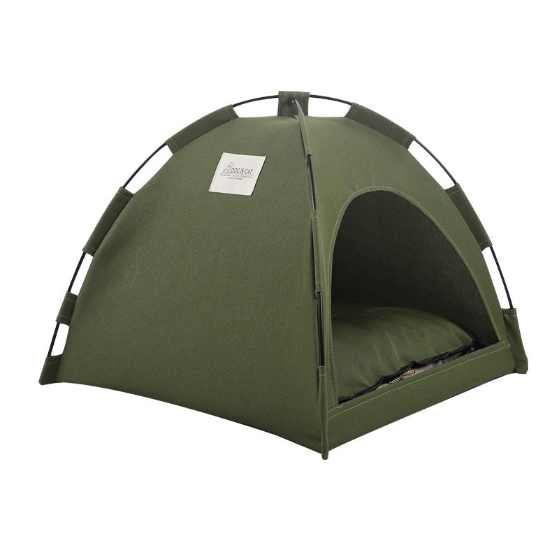 Foldable Cooling Tent Cat Bed