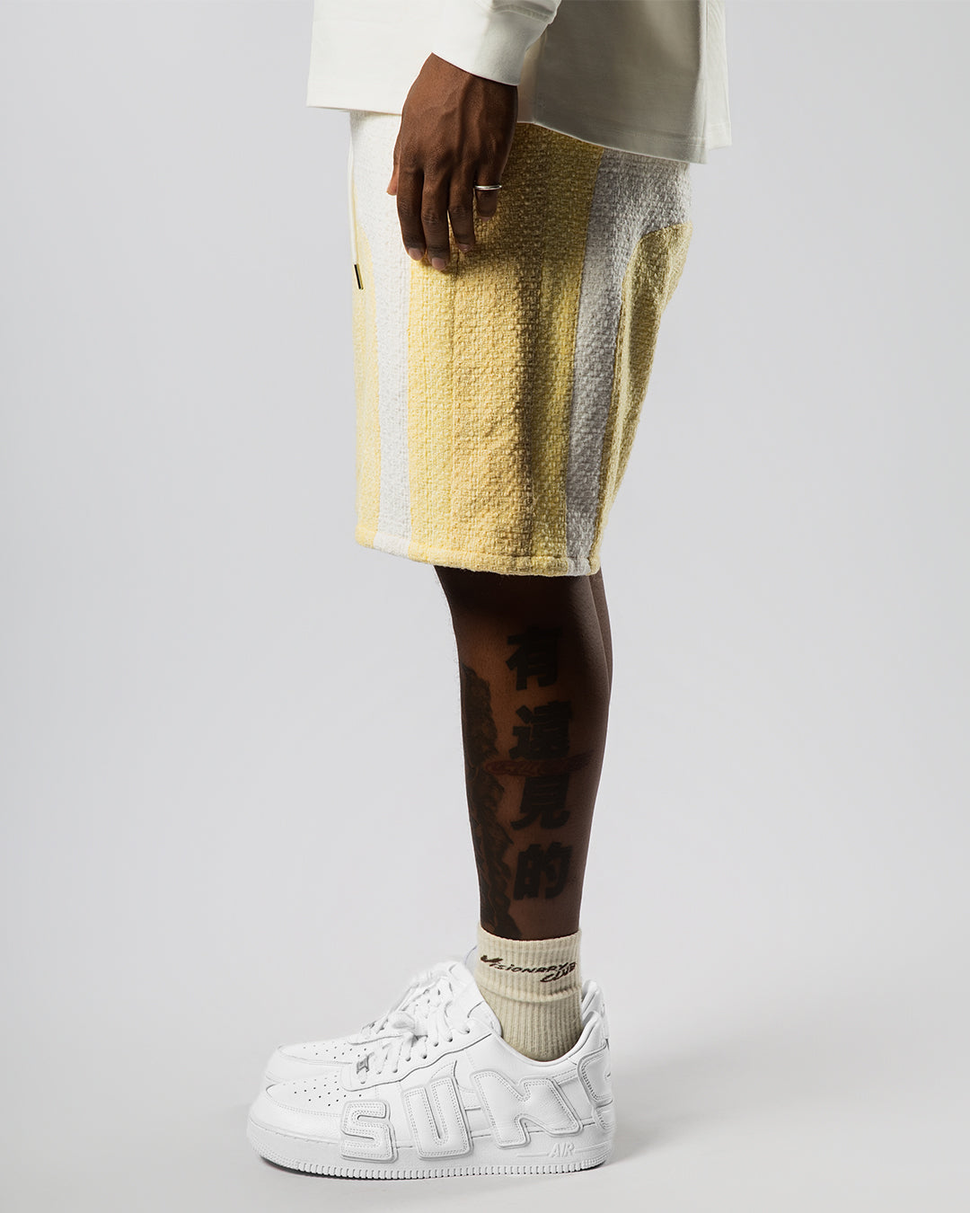 "RADIANT AURA" V2 SHORTS (LEMON CRUSH)