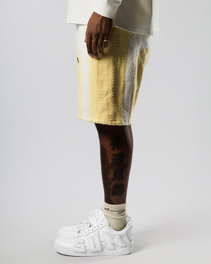 "RADIANT AURA" V2 SHORTS (LEMON CRUSH)