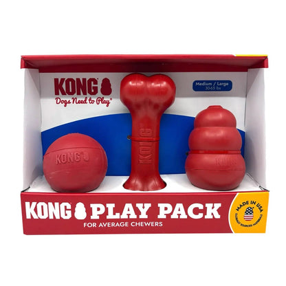 KONG Classic Dog Toys, 3-Count