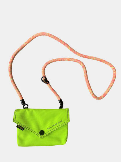 Himawari Solid Color Envelope Shape Crossbody Bag with Removable Strap #2