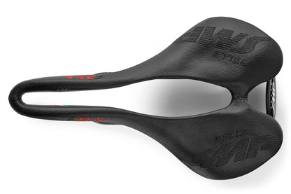 Selle SMP F30C s.i. Bicycle Saddle with Steel Rails (Black)