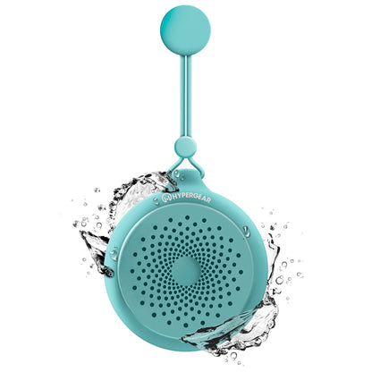 HyperGear Splash Water Resistant Wireless Speaker for Camping (SPLASH-PRNT)