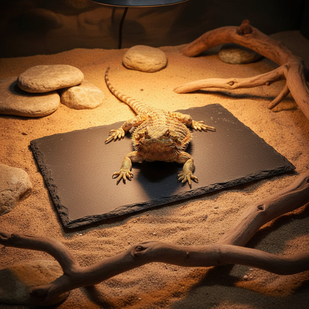 Rectangular Basking Slate (10"x6") 1, 4, or 8 Pack