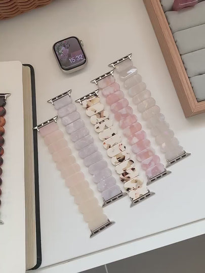 Resin Strap For Apple Watch Band/Strap Series 11/10/9/8/7/6/5/4/ SE / Ultra 1/2/3