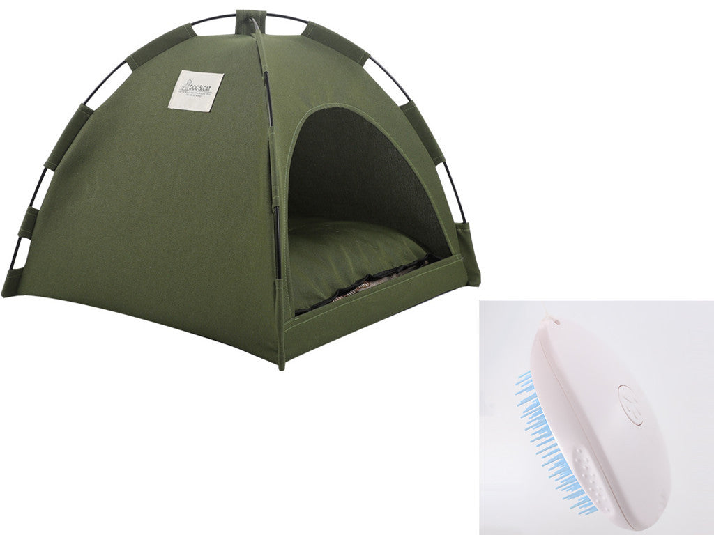 Foldable Cooling Tent Cat Bed