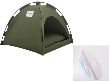 Foldable Cooling Tent Cat Bed