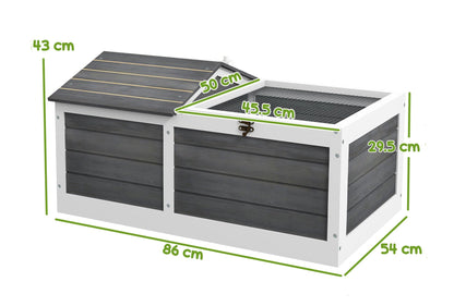 Compact Wooden Tortoise House