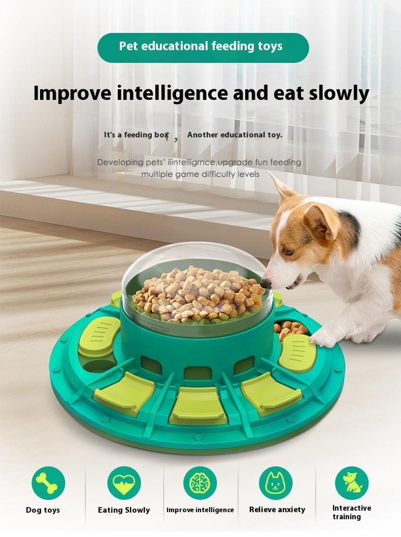 Interactive Dog Puzzle Slow Feeding Toy