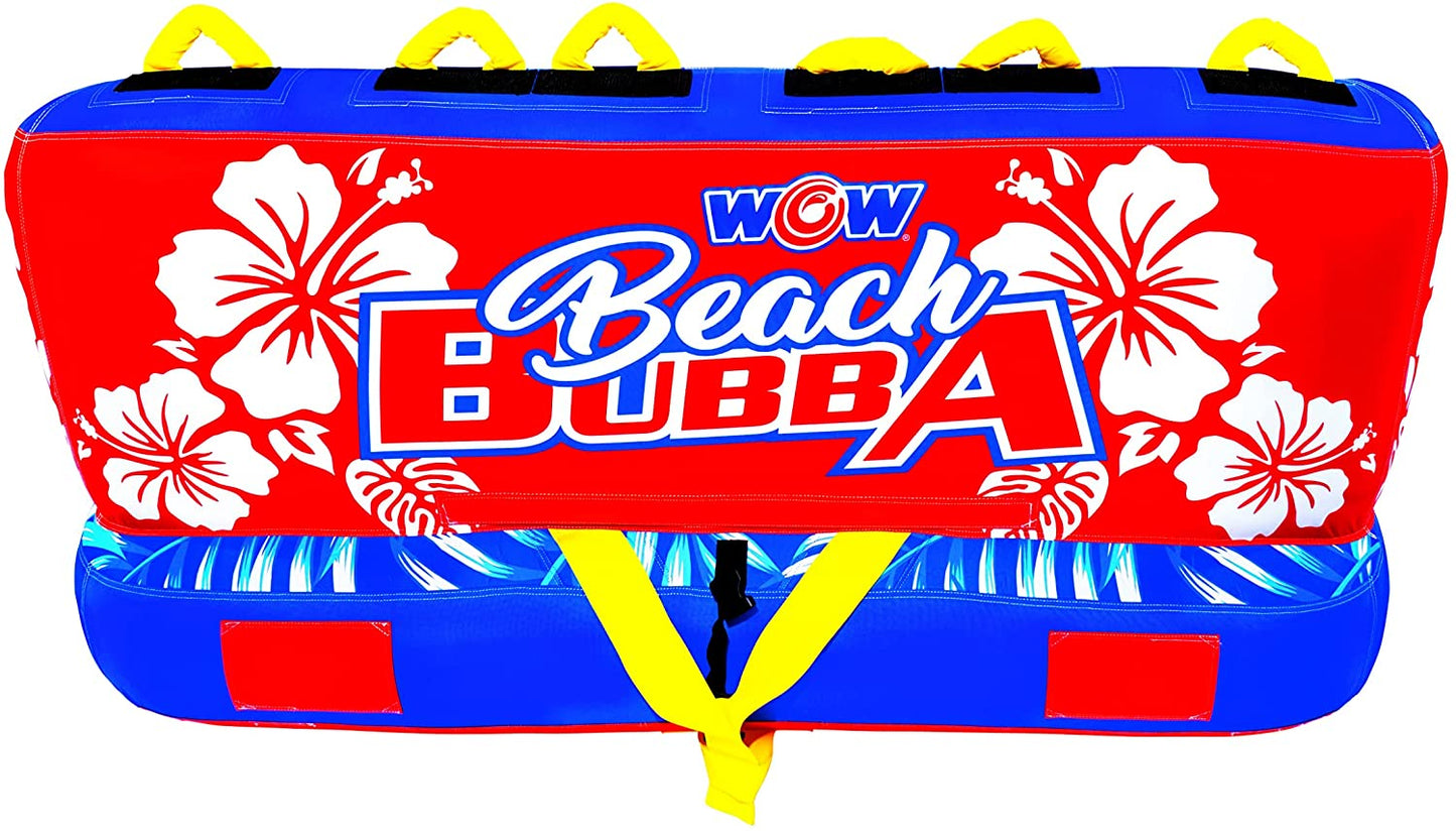 WOW Sports Beach Bubba 3 Person 3P Towable (22-WTO-3980)